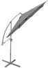 Deluxe-Ampelschirm anthrazit 3m Sonnenschirm Marktschirm Gartenschirm Schirm Bild 2