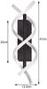 Trio LED-Wandleuchte Sequence 13,5 x 46 cm warmweiß-neutralweiß aluminium dimmbar Bild 4