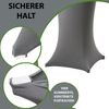 5x Stehtischhusse für Partytisch Ø 60-80cm anthrazit Bistrotisch Stehtischhusse Decke Bild 5