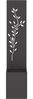 vidaXL Garten Sichtschutz-Leinwand Floral Schwarz 32 x 32 x 150 cm 876406 Bild 5