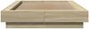 vidaXL Bettgestell Sonoma-Eiche 90x200 cm Holzwerkstoff 3281212 Bild 4