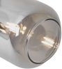 Qazqa LED Aufbaustrahler Zuzanna, ohne Leuchtmittel, Warmweiß, QAZQA Aufbau­spot, e14, Grau, Glas, Modern Bild 4