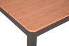 Gartentisch LISA - Kunststoff, Braun, 180x91x74cm | Terrassentisch Wetterfest Outdoor Tisch Bild 3