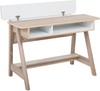 Schreibtisch heller Holzfarbton / weiß 110x60 cm JACKSON Bild 4