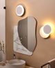 Wandlampe 2er Set SEMNON Weiß Metall LED Bild 3