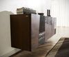 Sideboard Imara 175 cm Mango Braun 2 Türen 3 Schubladen schwebend Bild 5