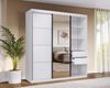 OTTO home Schwebetürenschrank Tonara Schrank, Kleiderschrank 2,00m Breite, Schiebetürenschrank (Schrank mit leichtgängiger Schiebetür, in 4 Farben, Top Ausstattung) inklusive Spiegeltür, 2 Kleiderstangen, 4 Schubkastenauszügen Bild 2
