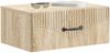 vidaXL Wandmontierter Nachttisch Sonoma-Eiche 49 x 34,5 x 20 cm 898959 Bild 2
