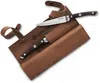 BURNHARD Steakmesser-Set 4-tlg mit Einstich-Thermometer, klappbar, Schwarz, Braun Bild 5