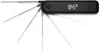 BURNHARD Steakmesser-Set 4-tlg mit Einstich-Thermometer, klappbar, Schwarz, Braun Bild 2