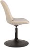 CLP 4er Set Esszimmerstühle Maverick Samt drehbar und stufenlos verstellbar,creme schwarz Bild 4