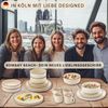 SÄNGER Steingut Dessertteller Bombay Beach 4 teilig Bild 5