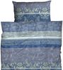 CASATEX Bettwäsche Barock Blau Biber 135 x 200 + 80 x 80 cm Bild 2