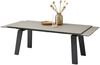 Stolkom Sp.z.o.o. Kulissen-Esstisch ausziehbar bis 300cm, grau, schwarz - 200/300x76x100 (BxHxT) Bild 3