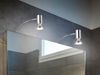 Badezimmerlampe GIADA in Chrom für Spiegelschrank mit schwenkbarem Spot Bild 5