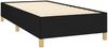 Boxspringbett mit Matratze Stoff Schwarz 80x200 cm, Härtegrad: H2 [3128639] Bild 4