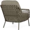 Gartensessel Assivali aus Metall, modernes Design, grün, abnehmbare Kissen, wetterfest Bild 4
