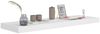 vidaXL Schweberegale 4 Stk. Weiß 80x23,5x3,8 cm MDF 323816 Bild 3