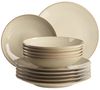 Mäser 931734 Tafelservice Ossia für 6 Personen, Steinzeug, grau (1 Set, 12-teilig) Bild 4