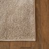 HOME DELUXE Kurzflor Teppich FOFI - 150 x 80 cm Creme Bild 4