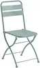 Vente-unique - MIRMANDE Garden dining set Metall Grün - B 52,5 cm60 cm x H 87 cm73 cm x L 43 cm60 cm Bild 4