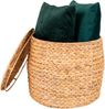 Beistelltisch >Delia< in Natur, Wasserhyazinthe - 43x34x43cm (BxHxT) Bild 3