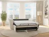 Vente-unique - RIZORA Sofa Stoff Beige - B 223 cm96 cm x H 88 cm x L 230 cm Bild 2