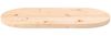 vidaXL Tischplatte 60x30x2,5 cm Massivholz Kiefer Oval 824340 Bild 3