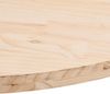 vidaXL Tischplatte 60x30x2,5 cm Massivholz Kiefer Oval 824340 Bild 5