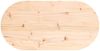 vidaXL Tischplatte 60x30x2,5 cm Massivholz Kiefer Oval 824340 Bild 4