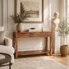 Konsolentisch Gani 130x76x35 aus indischem Sheesham-Massivholz Bild 5
