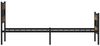 vidaXL Metallbett ohne Matratze Räuchereiche 90x200 cm 4017064 Bild 5
