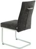 Schwingstuhl LIV'IN LANTAO S, Mikrofaser, Polyester, Anthrazit, 50 x 98 x 64 cm Bild 4