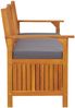 vidaXL Truhenbank mit Kissen 170 cm Massivholz Akazie 316741 Bild 3