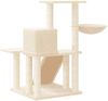 vidaXL Kratzbaum mit Sisal-Kratzsäulen Creme 82 cm 171660 Bild 5
