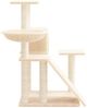 vidaXL Kratzbaum mit Sisal-Kratzsäulen Creme 82 cm 171660 Bild 4
