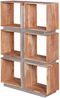 Bücherregal GUNA Massivholz Akazie 135 x 85 x 30 cm Design Bild 4