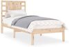 vidaXL Massivholzbett 90x190 cm 3FT Single [3104183] Bild 2