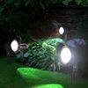 FHS LED Gartenleuchte 3er Set Spot Solarleuchte outdoor, Dämmerungsschalter, An/Aus Modus Bild 2