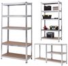 Sanotechnik Schwerlastregal, Metall, zink, 90x40x180 cm Bild 3