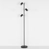 Stehleuchte, bewegliche Spots, schwarz, Kabel 1,8m, H 154 cm Bild 4