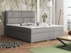Boxspringbett Deco Box, Grau, 140x200 cm Bild 2