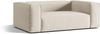 Micadoni Sofa Nuria 2-Sitzer Samt Beige Bild 2
