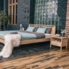 Marior HOME ''DROP' HARD' Doppelbett, 160x200, Buchenholz, Natürlich Bild 4