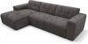 AX LIVING Couch in L Form Corlu Sofa Dunkelgrau für Wohnzimmer 310cm L Bild 4