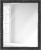 WANDStyle Wandspiegel H670 aus Massivholz in Schwarz 47 x 67 cm im Stil Vintage Bild 2