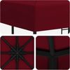 vidaXL Pavillon 3x3 m Bordeauxrot Polyester und Stahl 190 gsm 900335 Bild 5
