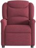 vidaXL Massagesessel Weinrot Stoff 4015609 Bild 3