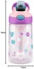 NUK Trinkflasche NUK Contigo Straw Cup 420ml – Strohhalm, Tulpen Motiv, BPA-frei Bild 2