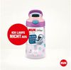 NUK Trinkflasche NUK Contigo Straw Cup 420ml – Strohhalm, Tulpen Motiv, BPA-frei Bild 3